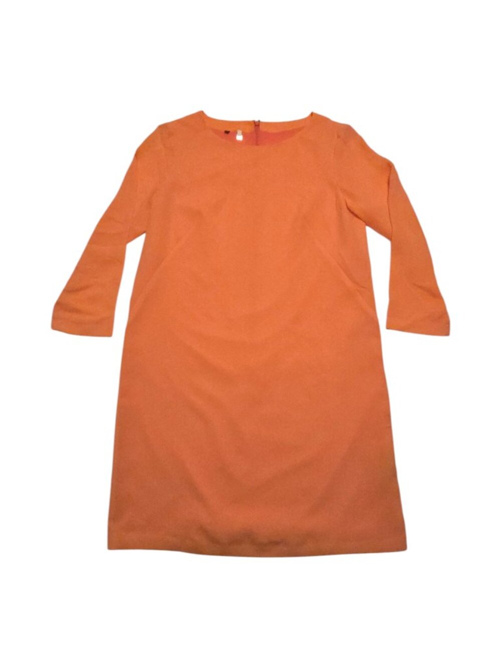 4.collective Coral 3/4 Sleeve Shift Dress